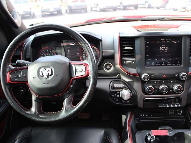 Used 2019 Flame Red Clearcoat Ram Rebel image 9