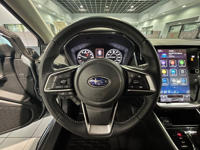 2021 Subaru Outback Premium Silver at Stokes Honda North