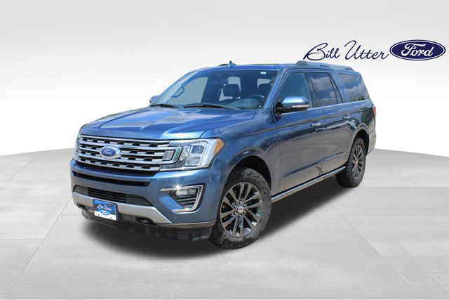 Blue Metallic 2020 Ford Expedition MAX Limited 4WD SUV / Crossover Four-Wheel Drive Automatic