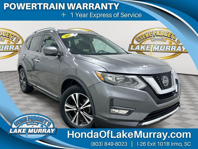 Gray (Gun Metallic) 2018 Nissan Rogue SUV / Crossover Front-Wheel Drive Continuously Variable Transmission