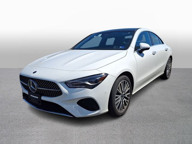 White 2025 Mercedes-Benz CLA 250 4MATIC Coupe All-Wheel Drive 8-Speed Dual Clutch