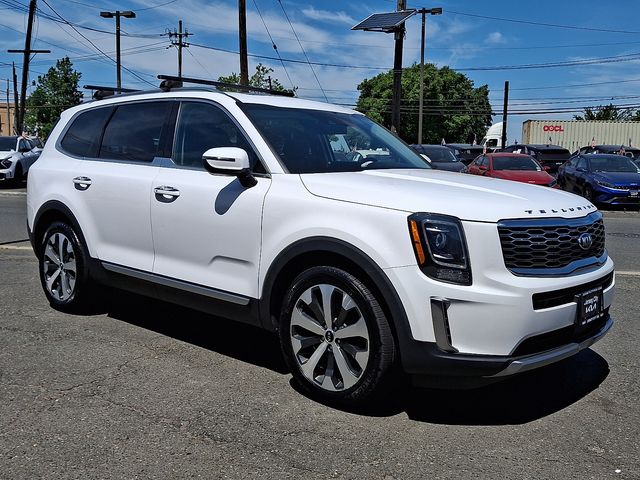 Glacial White Pearl 2021 Kia Telluride S AWD SUV / Crossover All-Wheel Drive 8-Speed Automatic