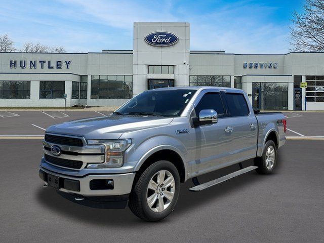 Silver Metallic 2020 Ford F-150 Platinum SuperCrew 4WD Pickup Truck Four-Wheel Drive Automatic