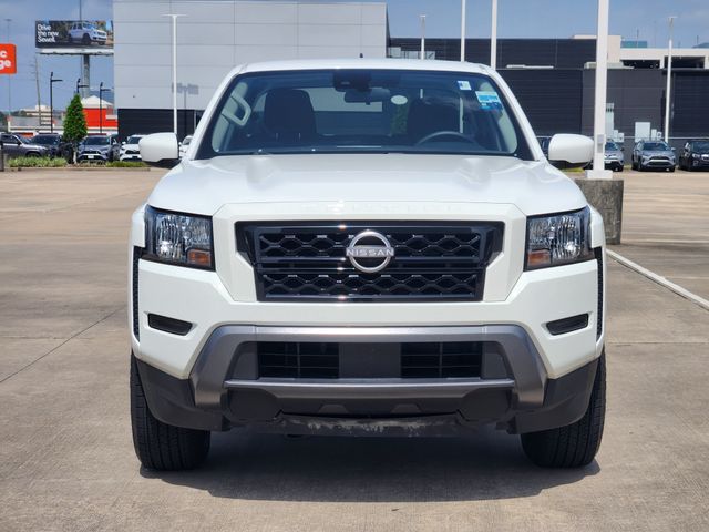 2022 Nissan Frontier SV White at Central Houston Nissan
