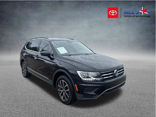 Deep Black 2020 Volkswagen Tiguan SE FWD SUV / Crossover Front-Wheel Drive 8-Speed Automatic