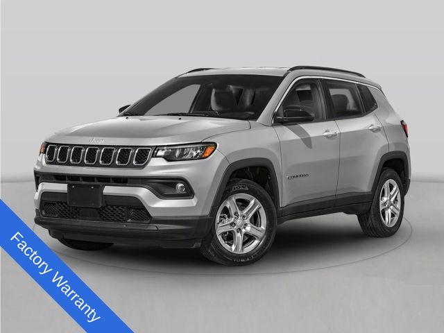 Silver Zynith Metallic Clearcoat 2024 Jeep Compass SUV / Crossover Four-Wheel Drive 8-Speed Automatic
