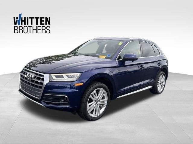 Navarra Blue Metallic 2018 Audi Q5 SUV / Crossover All-Wheel Drive 7-Speed Automatic