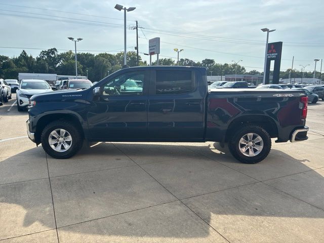 2021 Chevrolet Silverado 1500 LT Blue at Ross Downing Buick GMC