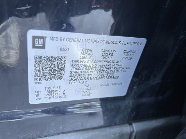 Used 2021 Chevrolet Equinox For Sale in Livonia, MI
