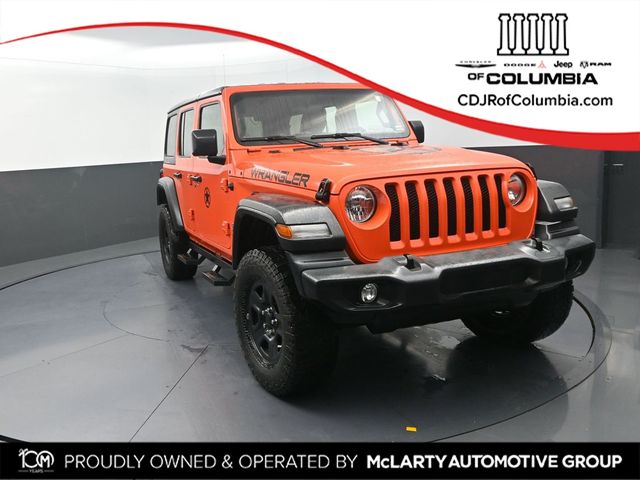 Punkn Metallic Clearcoat 2019 Jeep Wrangler Unlimited Sport 4WD SUV / Crossover Four-Wheel Drive 6-Speed Manual