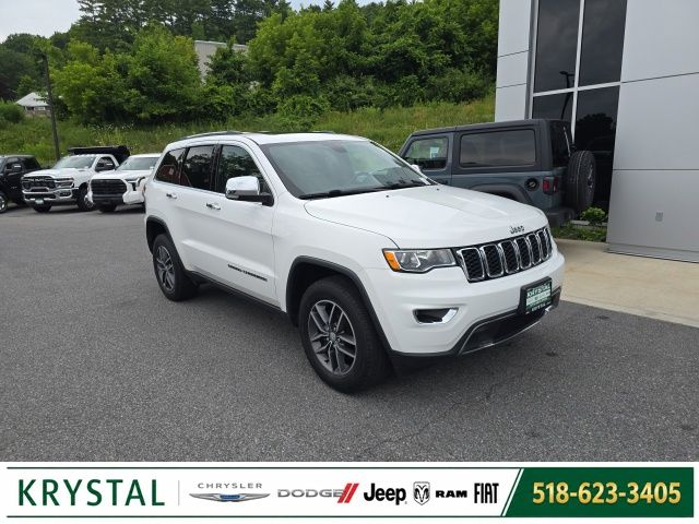 Bright White Clearcoat 2017 Jeep Grand Cherokee SUV / Crossover Four-Wheel Drive 8-Speed Automatic