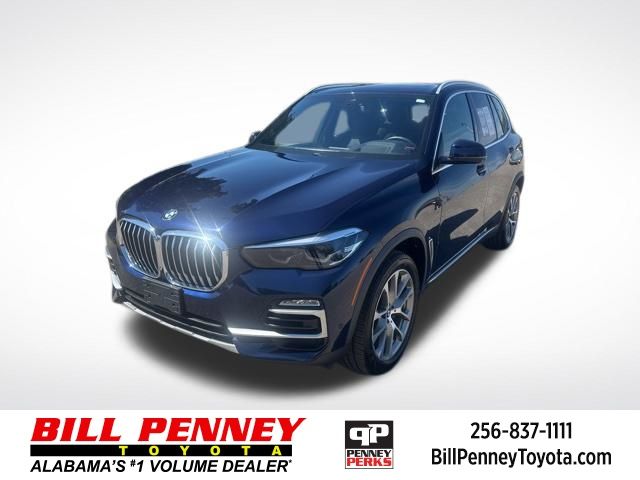 Blue 2020 BMW X5 xDrive40i AWD SUV / Crossover All-Wheel Drive 8-Speed Automatic