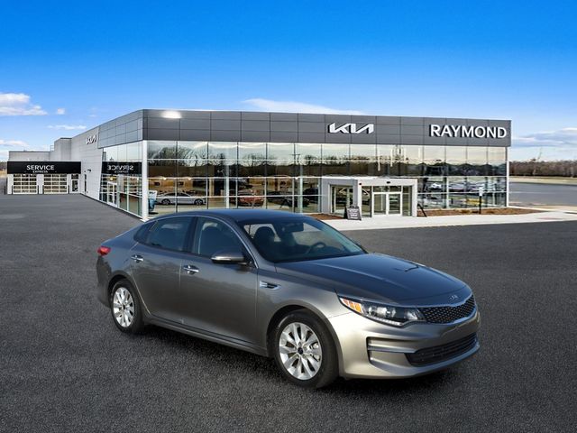 Titanium Silver 2018 Kia Optima Sedan Front-Wheel Drive 6-Speed Automatic