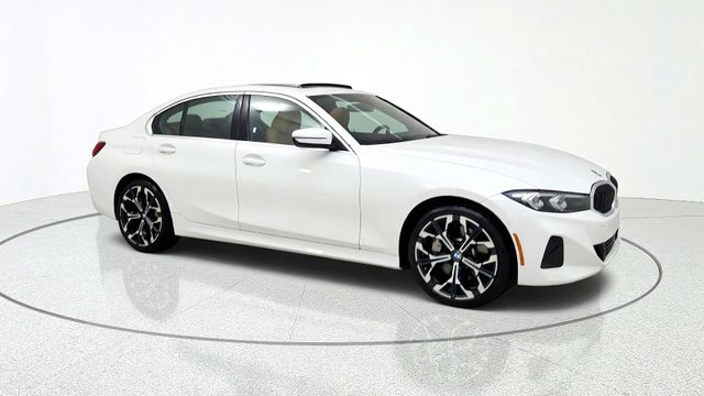 Alpine White 2025 BMW 3 Series Sedan All-Wheel Drive 8-Speed Automatic
