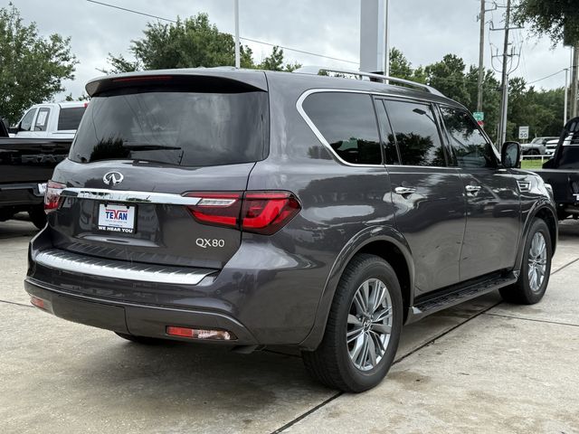 2023 INFINITI QX80 LUXE Gray at AutoSavvy Houston Northwest