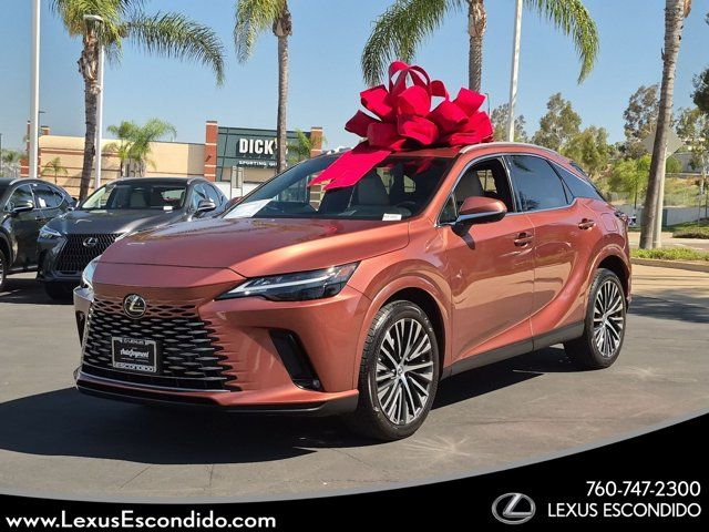 Red (Copper Crest) 2023 Lexus RX SUV / Crossover Front-Wheel Drive 8-Speed Automatic