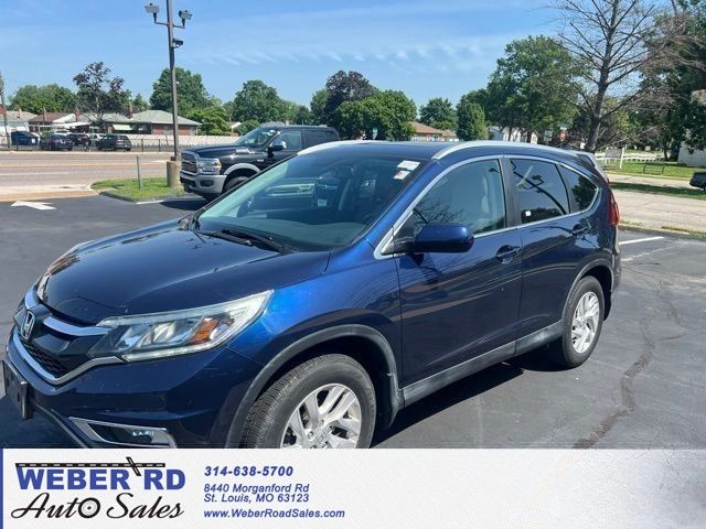 Black (Obsidian Blue Pearl) 2015 Honda CR-V EX-L AWD SUV / Crossover All-Wheel Drive Continuously Variable Transmission