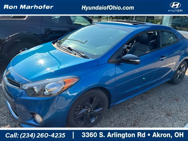Abyss Blue 2014 Kia Forte Koup Coupe Front-Wheel Drive 6-Speed Automatic Overdrive