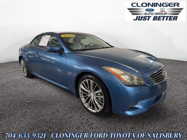 Lapis Blue 2011 INFINITI G37 Convertible RWD Convertible Rear-Wheel Drive 7-Speed Automatic