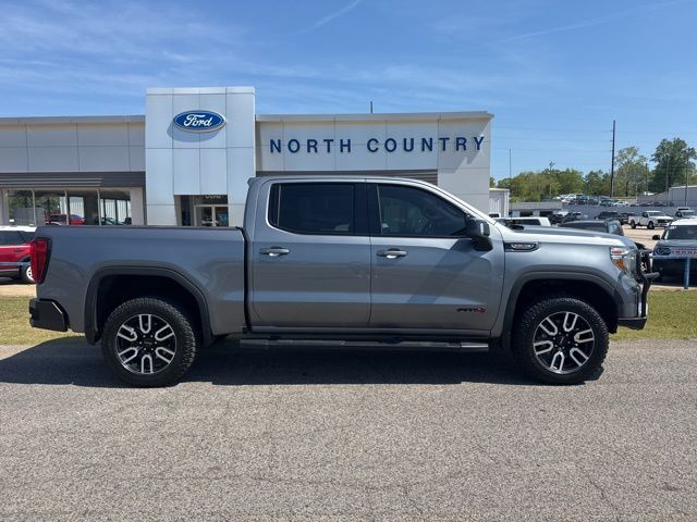 Gray (Steel Metallic) 2020 GMC Sierra 1500 AT4 Crew Cab 4WD Pickup Truck Four-Wheel Drive Automatic