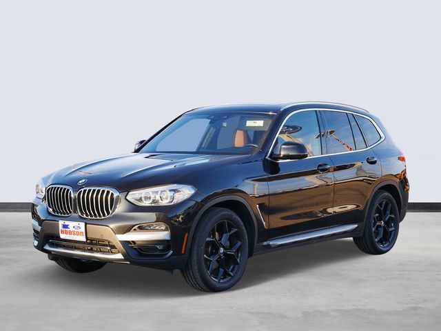 Black Sapphire Metallic 2021 BMW X3 xDrive30i AWD SUV / Crossover All-Wheel Drive 8-Speed Automatic
