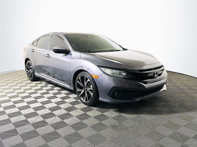 Sonic Gray Pearl 2020 Honda Civic Sport Sedan FWD Sedan Front-Wheel Drive Continuously Variable Transmission
