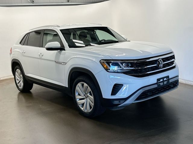 2023 Volkswagen Atlas Cross Sport 3.6L V6 SE w/Technology White at Sutliff Volkswagen
