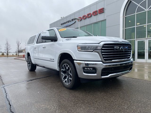 2025 Ram 1500 Laramie - Bright White Clearcoat exterior view 3