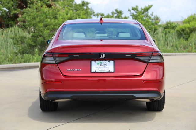 2023 Honda Accord LX Red at Community Honda