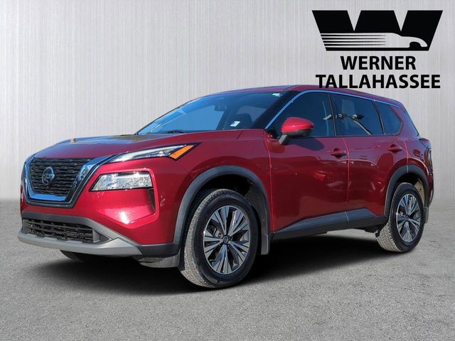 Red (Scarlet Ember Tintcoat) 2021 Nissan Rogue SV FWD SUV / Crossover Front-Wheel Drive Continuously Variable Transmission