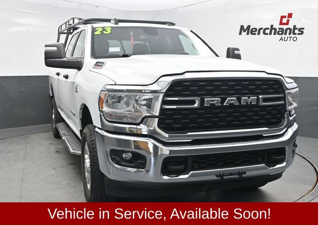 Bright White Clearcoat 2023 RAM 2500 Pickup Truck Four-Wheel Drive 6-Speed Automatic