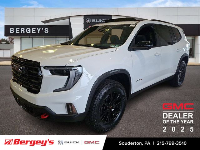 Summit White 2026 GMC Acadia SUV / Crossover Four-Wheel Drive 8-Speed Automatic
