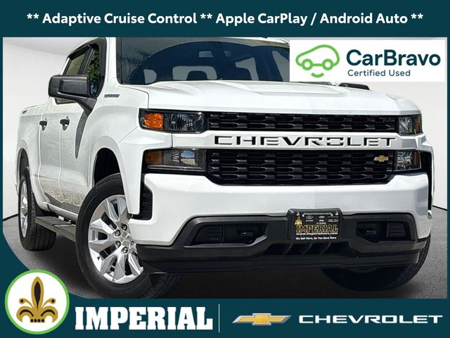 Summit White 2022 Chevrolet Silverado 1500 Pickup Truck Four-Wheel Drive 8-Speed Automatic