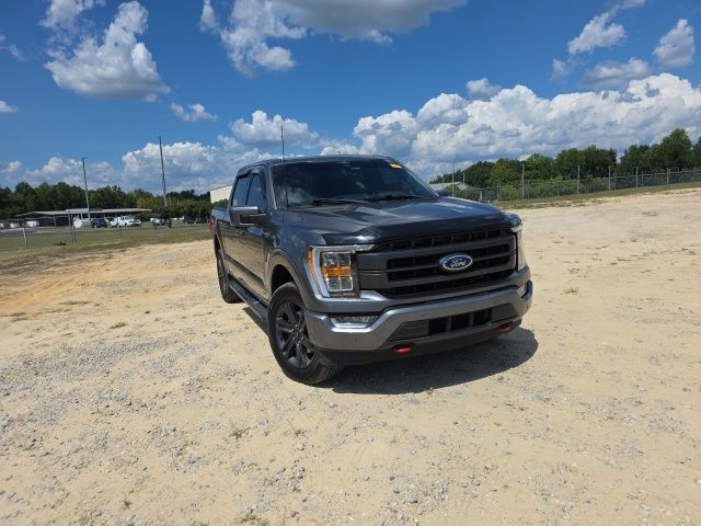 Used 2023 Carbonized Gray Metallic Ford Lariat image 9