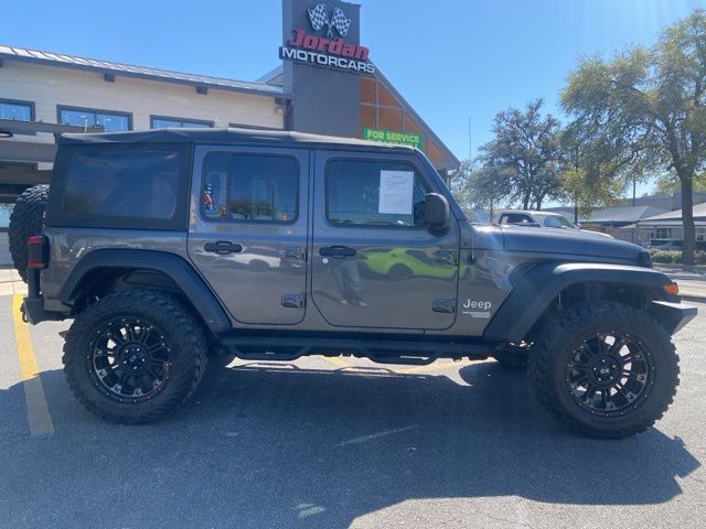 Used Car 2018 Jeep Wrangler  Unlimited Sport S For Sale Under $20,000 In San Antonio, Texas