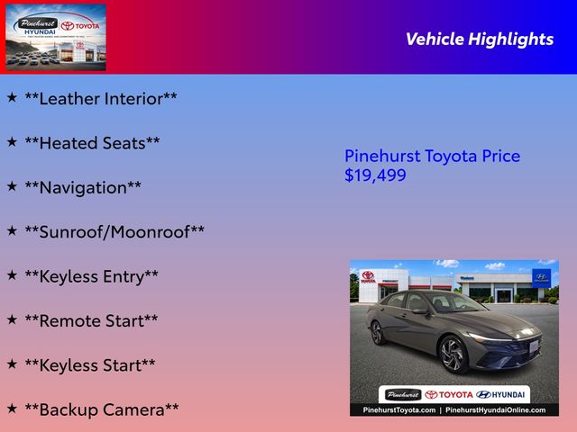 Used 2024 Hyundai Elantra Sedan