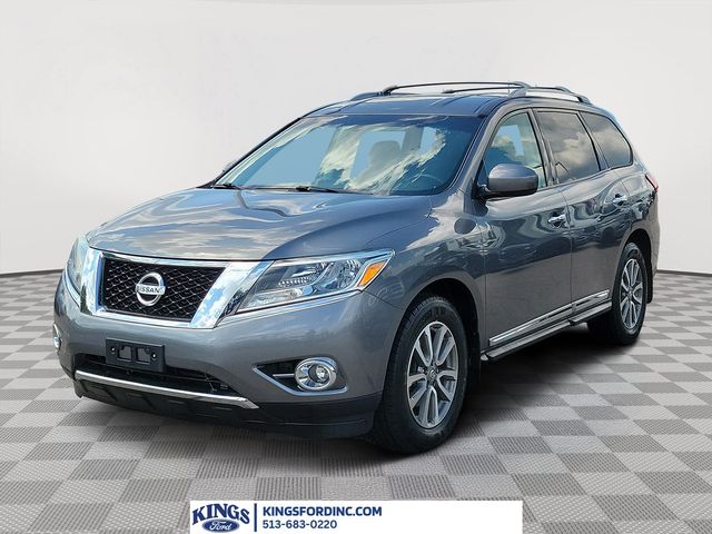 Gray (Gun Metallic) 2016 Nissan Pathfinder SUV / Crossover Front-Wheel Drive Continuously Variable Transmission