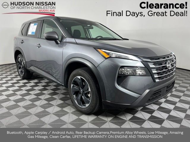 Gray (Gun Metallic) 2025 Nissan Rogue SUV / Crossover Front-Wheel Drive Continuously Variable Transmission