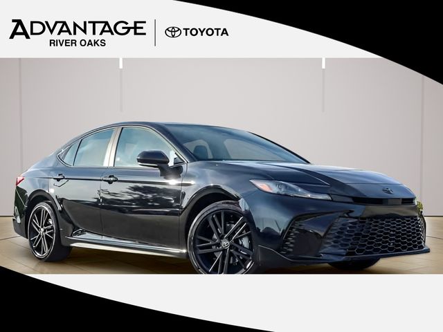 Midnight Black 2026 Toyota Camry Sedan All-Wheel Drive Continuously Variable Transmission