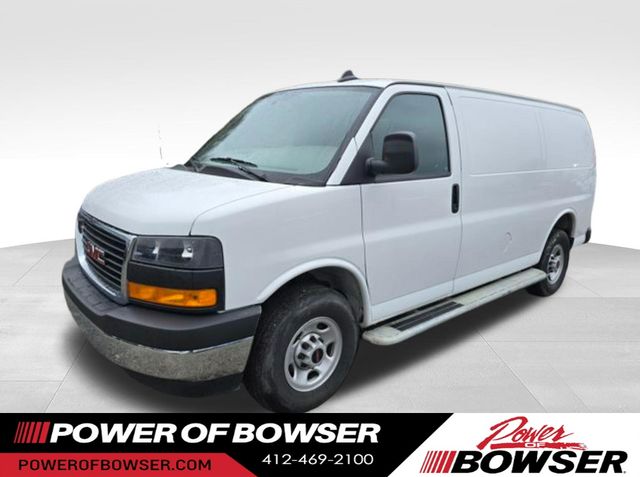 Summit White 2024 GMC Savana Cargo 2500 RWD Van Rear-Wheel Drive 8-Speed Automatic Overdrive