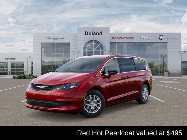 Red Hot Pearlcoat 2026 Chrysler Voyager Minivan Front-Wheel Drive 9-Speed Automatic
