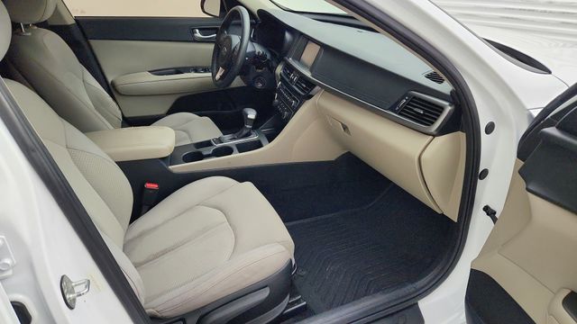 2018 Kia Optima LX White at DeMontrond Automotive Group