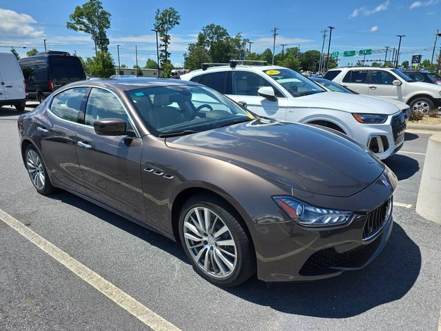 Brown 2015 Maserati Ghibli Sedan All-Wheel Drive 8-Speed Automatic