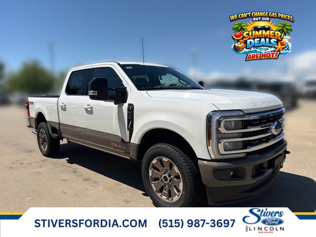 Star White Metallic Tri-Coat 2026 Ford F-250 Super Duty Pickup Truck Four-Wheel Drive Automatic
