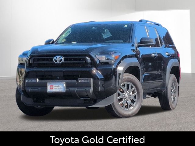 Black 2025 Toyota 4Runner SR5 4WD SUV / Crossover Four-Wheel Drive 8-Speed Automatic