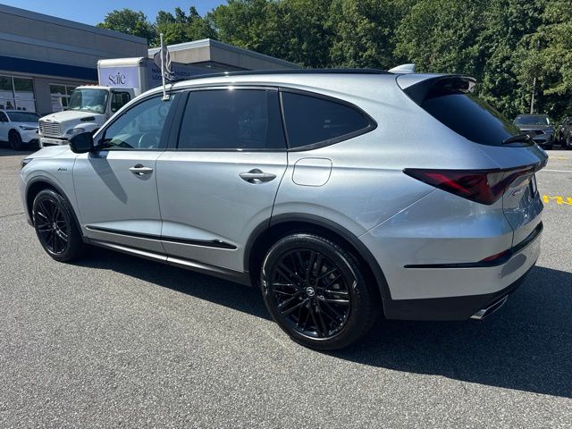 2026 Acura MDX A-Spec Advance Package - Solar Silver Metallic exterior view 6