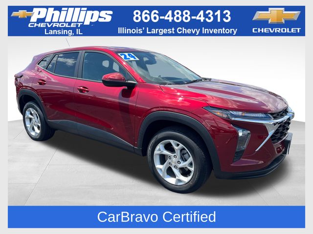 Red (Crimson Metallic) 2024 Chevrolet Trax SUV / Crossover Front-Wheel Drive 6-Speed Automatic