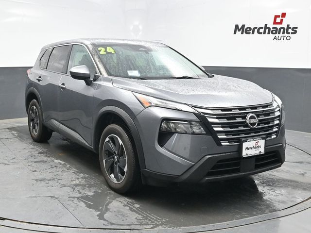 Gray (Gun Metallic) 2024 Nissan Rogue SUV / Crossover All-Wheel Drive Continuously Variable Transmission