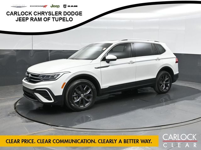 Opal White Pearl 2023 Volkswagen Tiguan SUV / Crossover Front-Wheel Drive 8-Speed Automatic