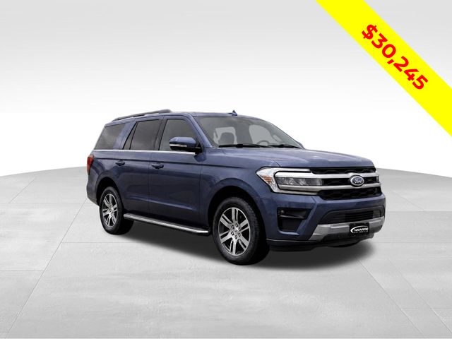 Blue Metallic 2022 Ford Expedition SUV / Crossover 4X2 Automatic